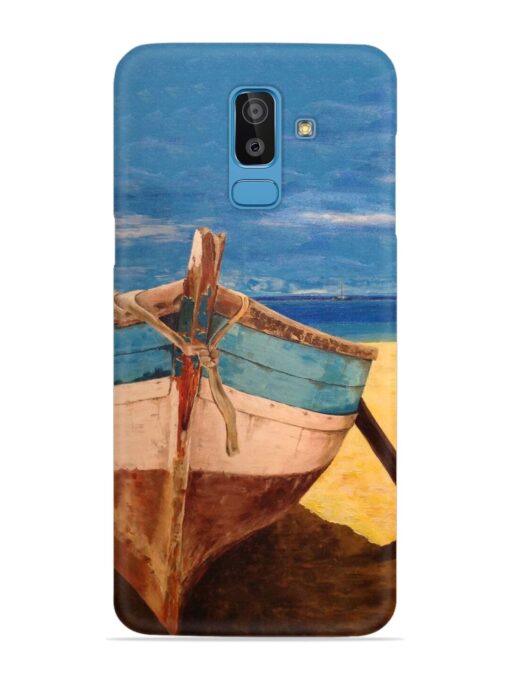 Canvas Painting Snap Case for Samsung Galaxy J8 Zapvi