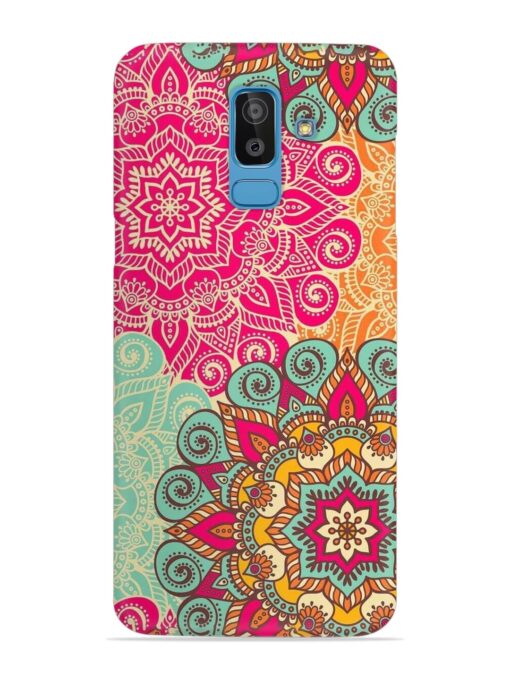 Mandala Seamless Snap Case for Samsung Galaxy J8