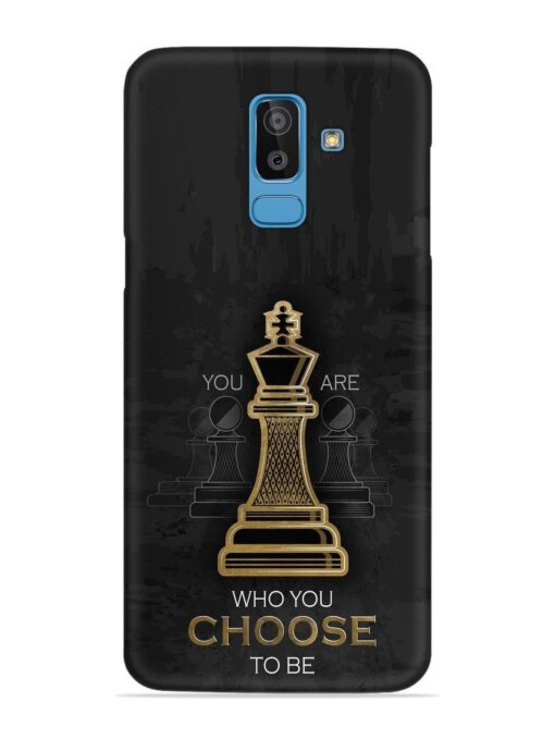 You Are Who Choose To Be Snap Case for Samsung Galaxy J8 Zapvi