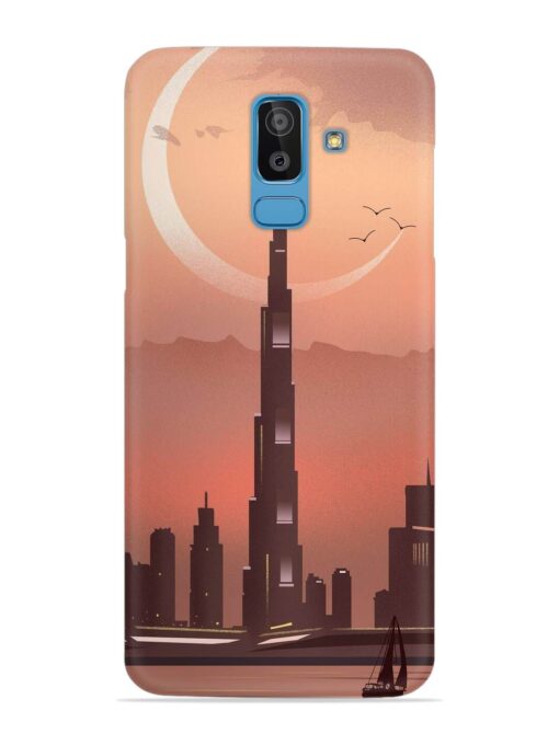 Landmark Burj Khalifa Snap Case for Samsung Galaxy J8 Zapvi