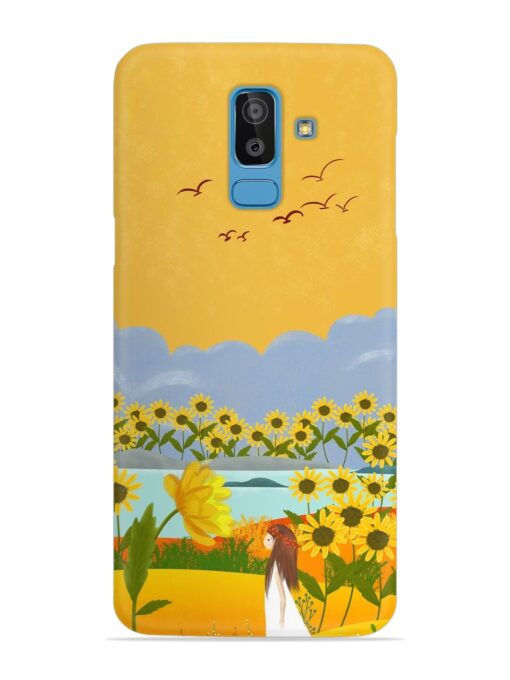 Beginning Of Autumn Snap Case for Samsung Galaxy J8 Zapvi