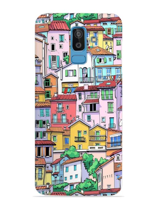 Europe Old Town Snap Case for Samsung Galaxy J8 Zapvi