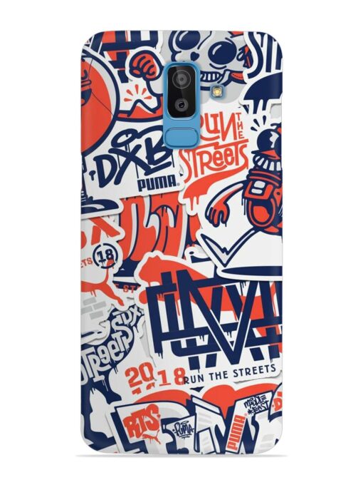 Run The Street Snap Case for Samsung Galaxy J8 Zapvi