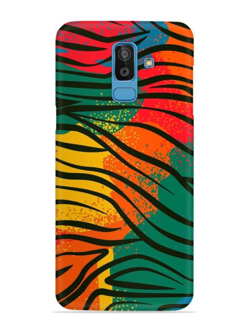 Bright Colorful Snap Case for Samsung Galaxy J8