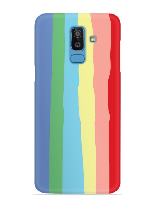 Rainbow Premium Shade Snap Case for Samsung Galaxy J8 Zapvi