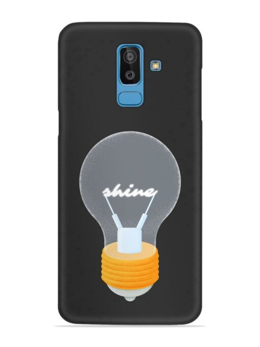 Bulb Background Snap Case for Samsung Galaxy J8