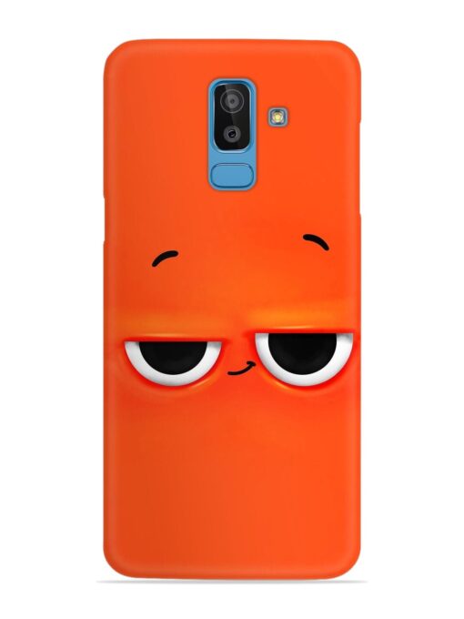 Smiley Face Snap Case for Samsung Galaxy J8