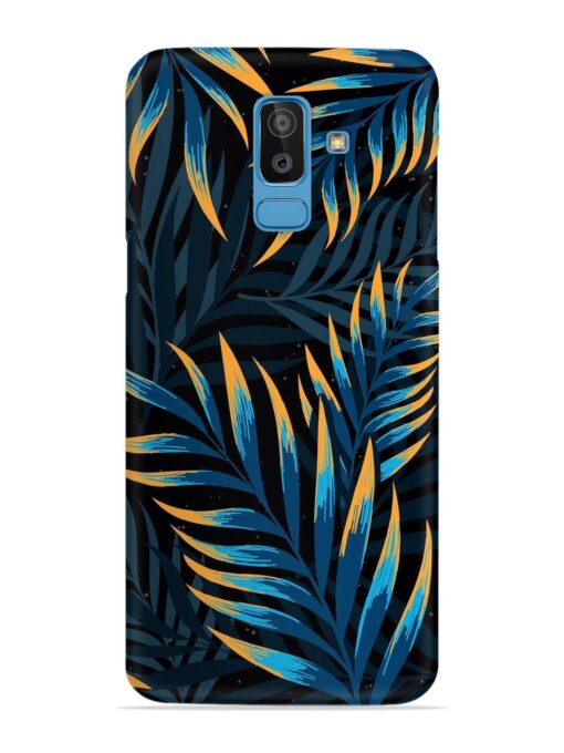 Abstract Leaf Art Snap Case for Samsung Galaxy J8 Zapvi