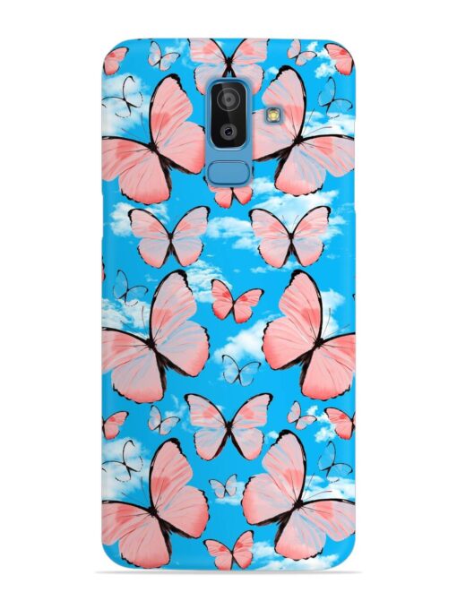 Seamless Pattern Tropical Snap Case for Samsung Galaxy J8 Zapvi