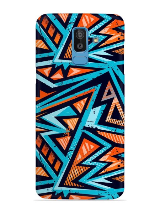 Abstract Seamless Grunge Snap Case for Samsung Galaxy J8