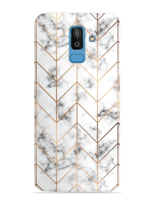 Vector Marble Texture Snap Case for Samsung Galaxy J8 Zapvi