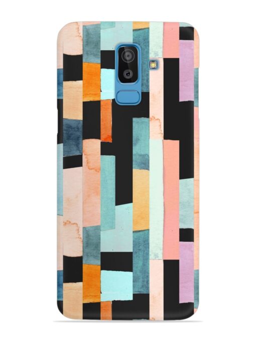 Geometric Seamless Pattern Snap Case for Samsung Galaxy J8