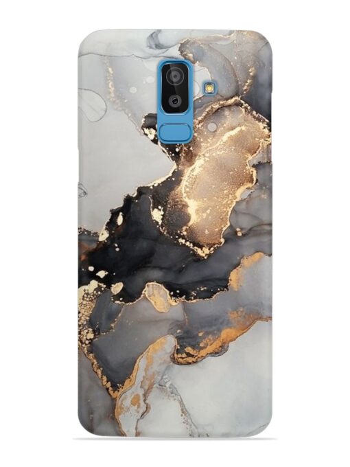 Luxury Abstract Fluid Snap Case for Samsung Galaxy J8