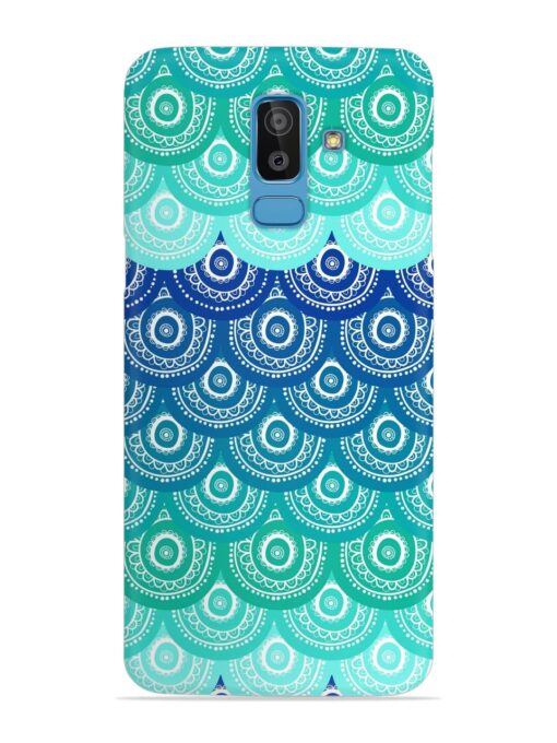 Ethnic Seamless Pattern Snap Case for Samsung Galaxy J8 Zapvi