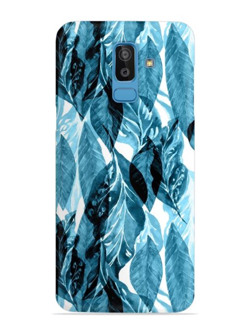 Leaves Pattern Jungle Snap Case for Samsung Galaxy J8 Zapvi