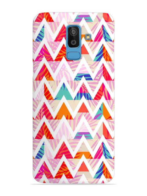 Abstract Triangle Background Snap Case for Samsung Galaxy J8