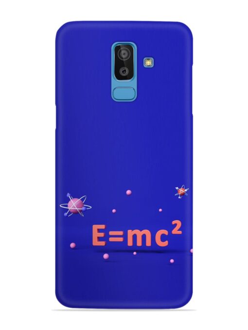 Formula Relativity Equation Snap Case for Samsung Galaxy J8 Zapvi