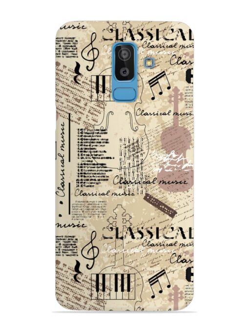 Classical Music Lpattern Snap Case for Samsung Galaxy J8 Zapvi