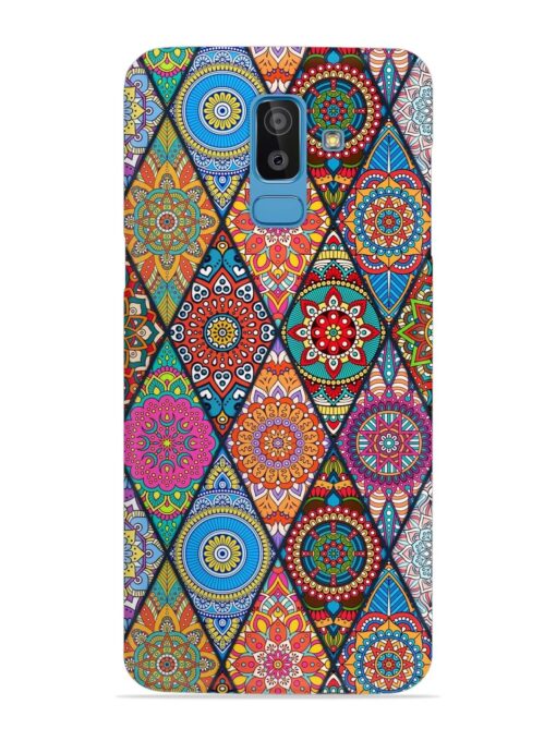 Seamless Tile Pattern Snap Case for Samsung Galaxy J8 Zapvi