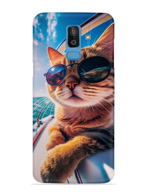 Cat In Style Snap Case for Samsung Galaxy J8 Zapvi