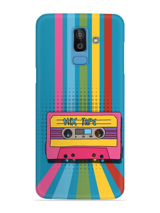 Mix Tape Vactor Snap Case for Samsung Galaxy J8 Zapvi