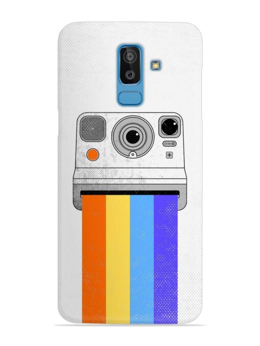 Retro Camera Art Snap Case for Samsung Galaxy J8