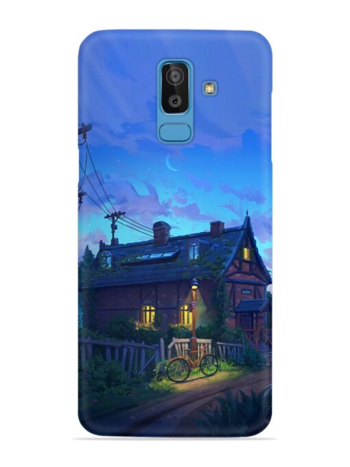 Beautiful Village House Snap Case for Samsung Galaxy J8 Zapvi