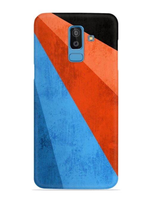 Modern Matte Abstract Snap Case for Samsung Galaxy J8 Zapvi