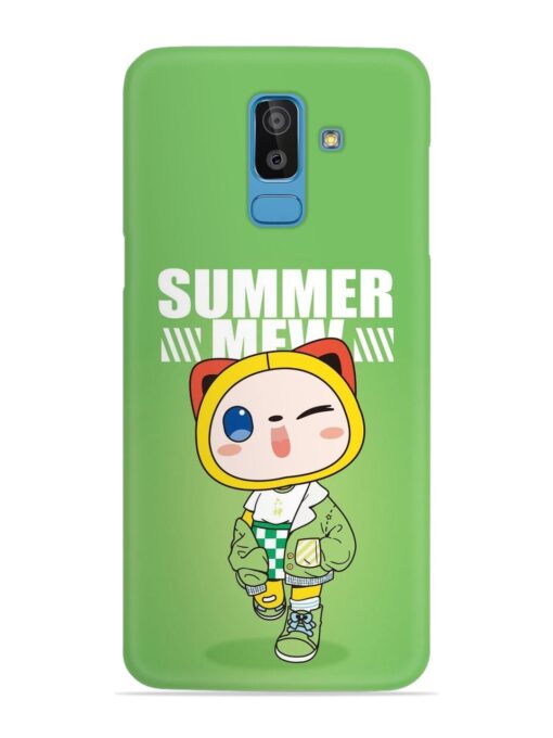 Summer Mew Snap Case for Samsung Galaxy J8