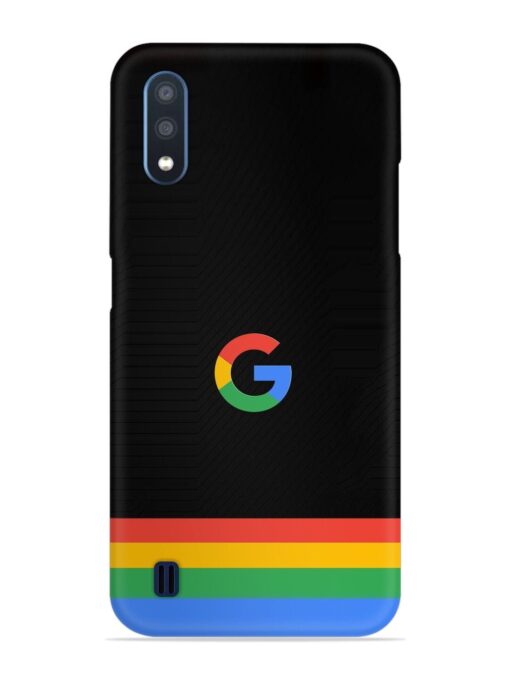 Google Logo Art Snap Case for Samsung Galaxy M01