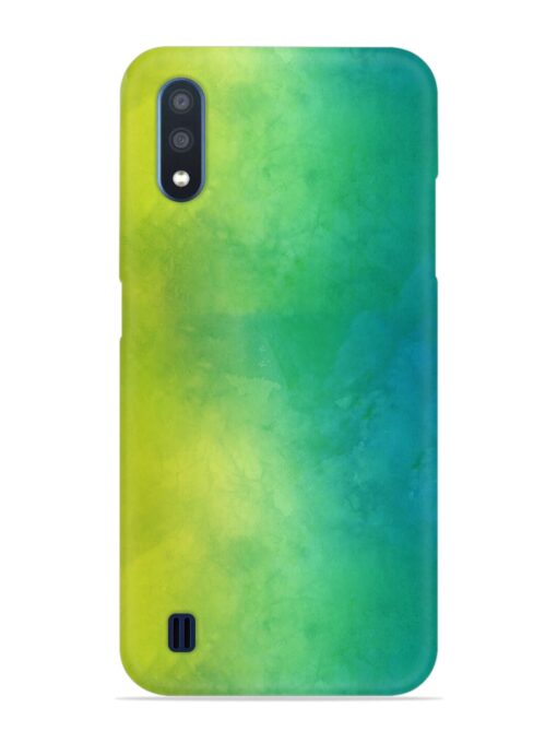 Yellow Green Gradient Snap Case for Samsung Galaxy M01