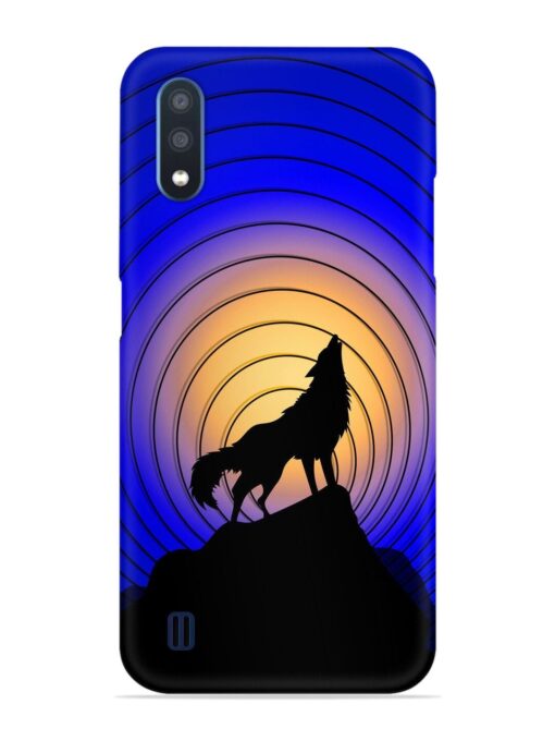 Fox Roaring Design Snap Case for Samsung Galaxy M01