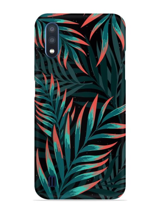 Green Leaf Art Snap Case for Samsung Galaxy M01