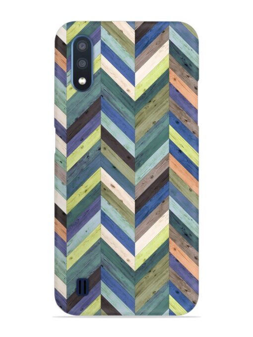 Chevron Random Color Snap Case for Samsung Galaxy M01