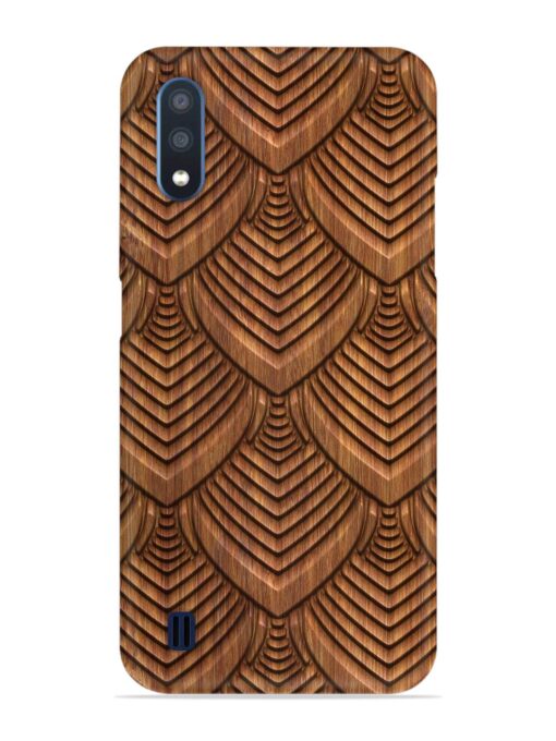 Carved Pattern On Snap Case for Samsung Galaxy M01