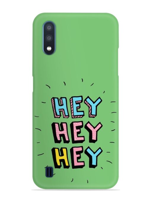 Hey Vector Cartoon Snap Case for Samsung Galaxy M01