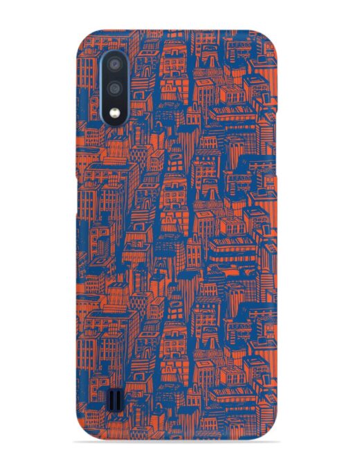 Hand Drawn Seamless Snap Case for Samsung Galaxy M01