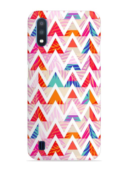 Abstract Triangle Background Snap Case for Samsung Galaxy M01