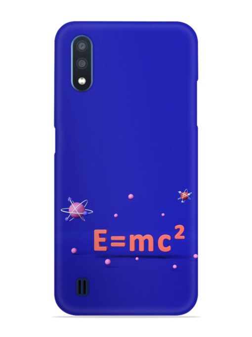 Formula Relativity Equation Snap Case for Samsung Galaxy M01