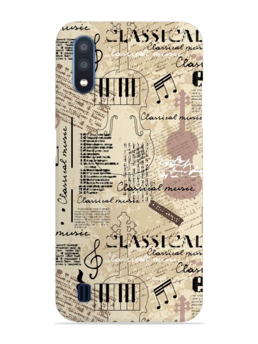 Classical Music Lpattern Snap Case for Samsung Galaxy M01