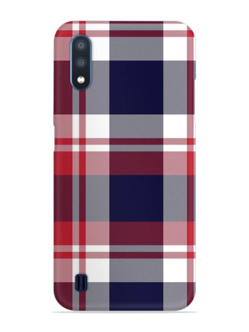 Classic Plaid Tartan Snap Case for Samsung Galaxy M01