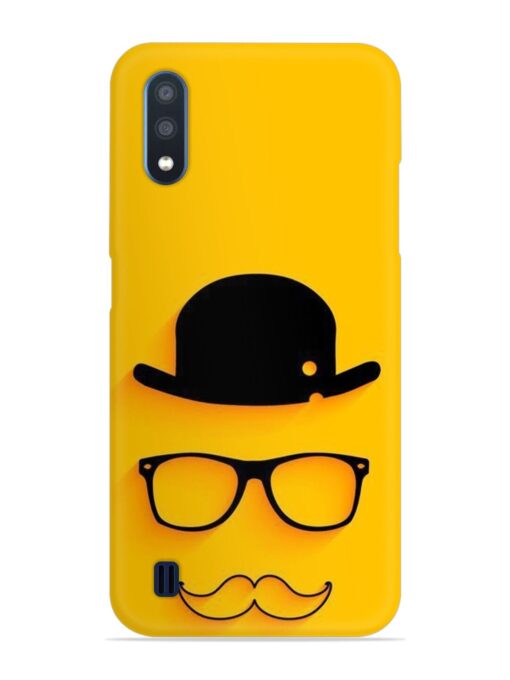 Classic Face Vector Snap Case for Samsung Galaxy M01 Zapvi