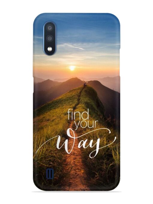 Find Your Way Snap Case for Samsung Galaxy M01