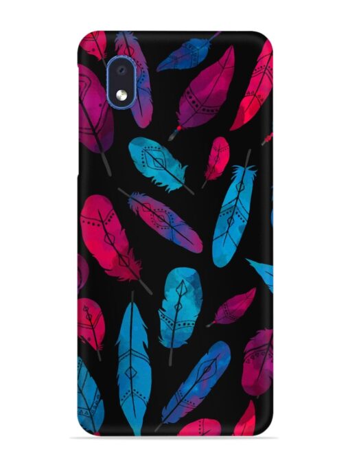 Feather Art Snap Case for Samsung Galaxy M01 Core Zapvi