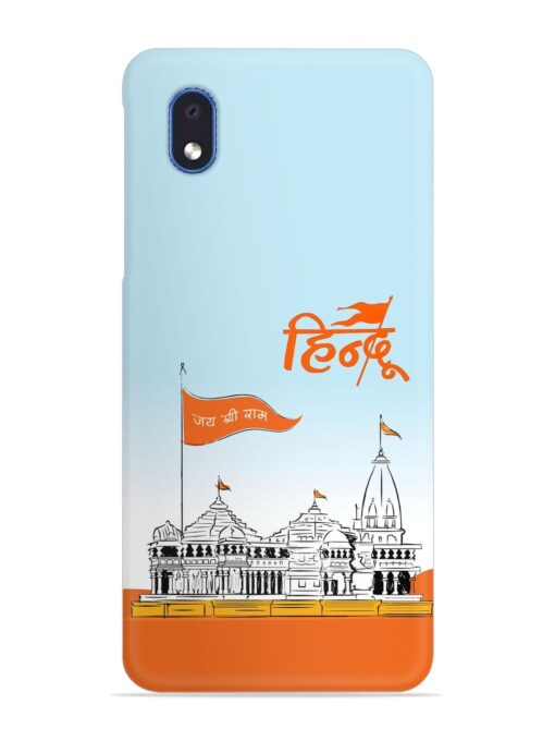 Ram Mandir Hindu Snap Case for Samsung Galaxy M01 Core