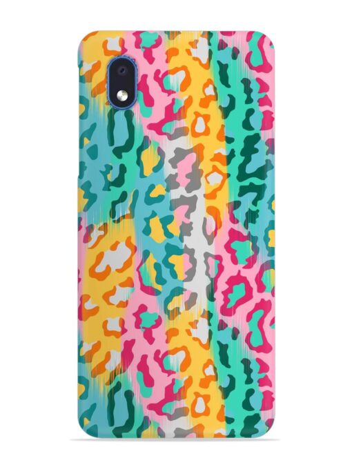 Seamless Vector Colorful Snap Case for Samsung Galaxy M01 Core