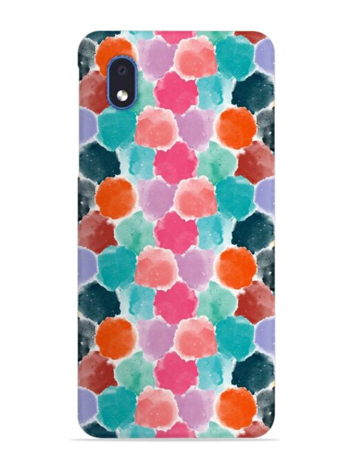 Colorful Seamless Pattern Snap Case for Samsung Galaxy M01 Core Zapvi