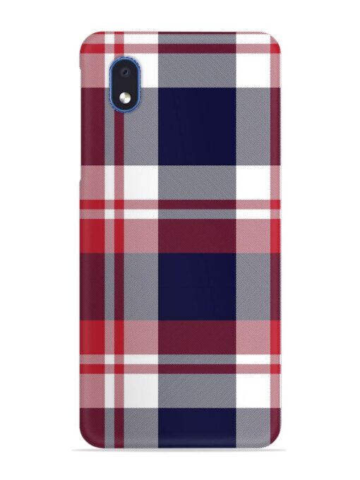 Classic Plaid Tartan Snap Case for Samsung Galaxy M01 Core Zapvi