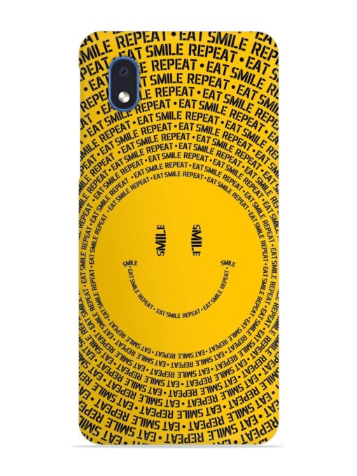 Smiley Snap Case for Samsung Galaxy M01 Core