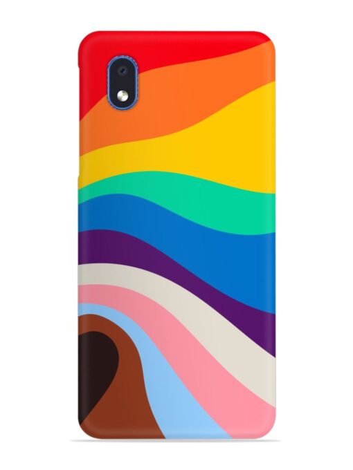 Minimal Pride Art Snap Case for Samsung Galaxy M01 Core